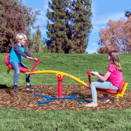 Gym Dandy Spinning Teeter Totter