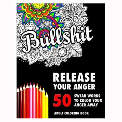 swear word coloring book