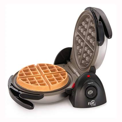 ceramic flip side belgian waffle maker