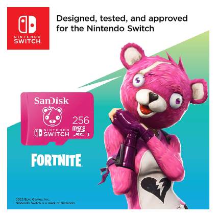 Fortnite memory card for Nintendo Switch