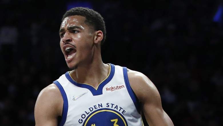Jordan Poole of the Golden State Warriors.