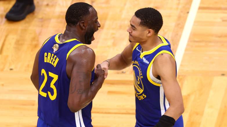 Draymond Green and Jordan Poole
