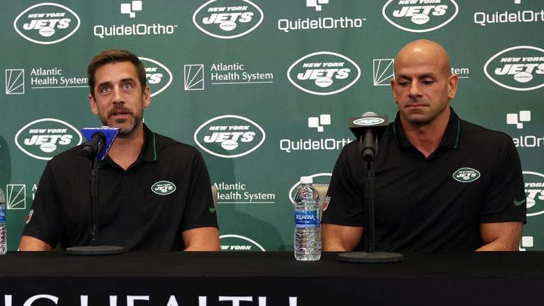 Aaron Rodgers, Robert Saleh