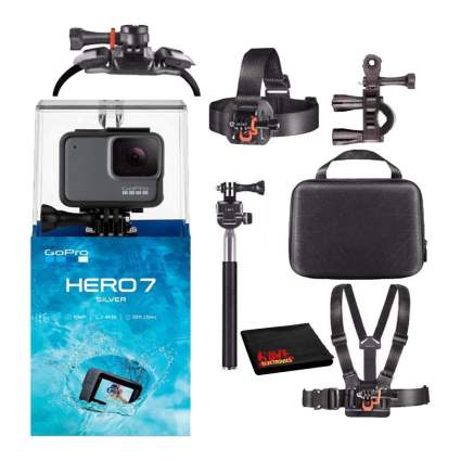 go pro camera set with accessories
