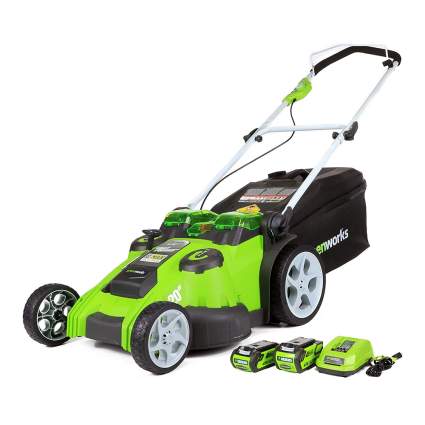 battery powered lawn mower