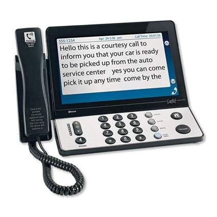 captioned telephone