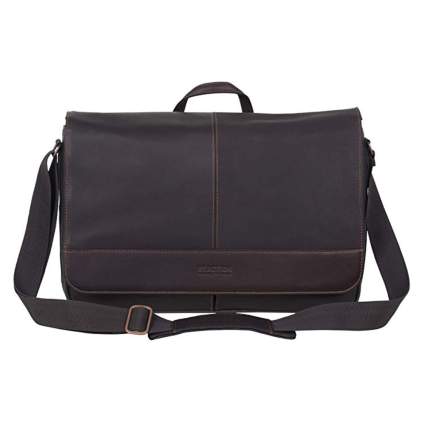 leather messenger bag