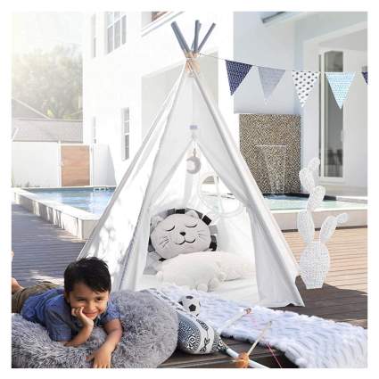 kids' indoor teepee tent