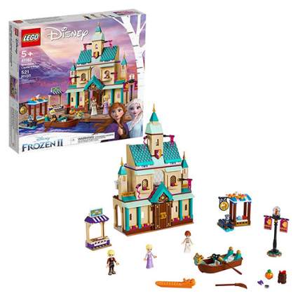 lego arendelle castle village