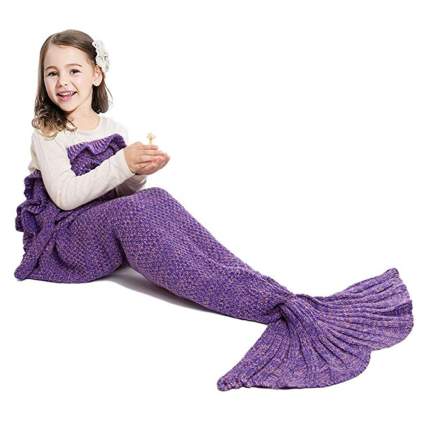 mermaid tail blanket