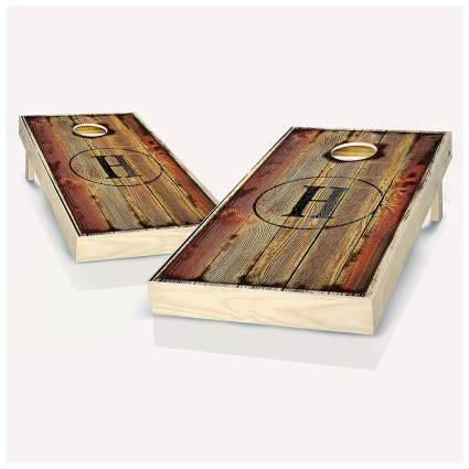 personalized cornhole game set