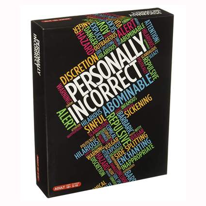 personally incorrect card game