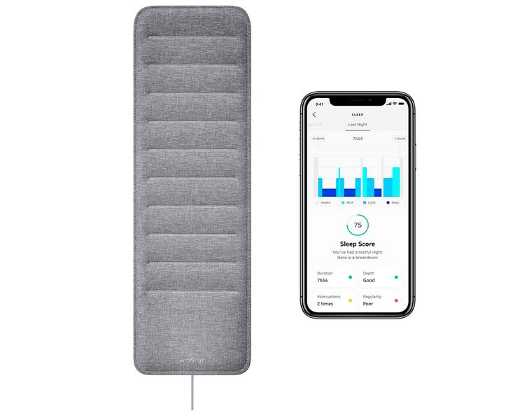 Sleep tracking pad