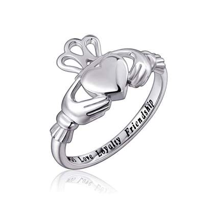 Sterling Silver Claddagh Ring