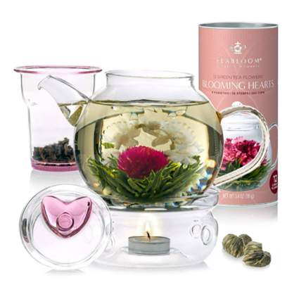 blooming tea gift set