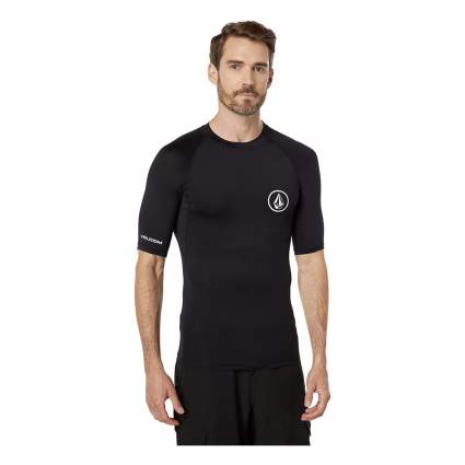 black sports shirt