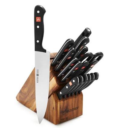 18 piece knife block set